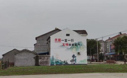那坡新农村墙绘